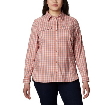 Columbia Overhemd Dames, Silver Ridge Lite Plaid Long Sleeve Plus Size Gekleurd, 85KMIJCXH